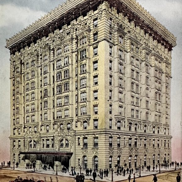 Vintage Louisiana Postcards (Lot of 5): Hotels, Charity Hospital, Lafayette Sq. - Picture 2 of 11